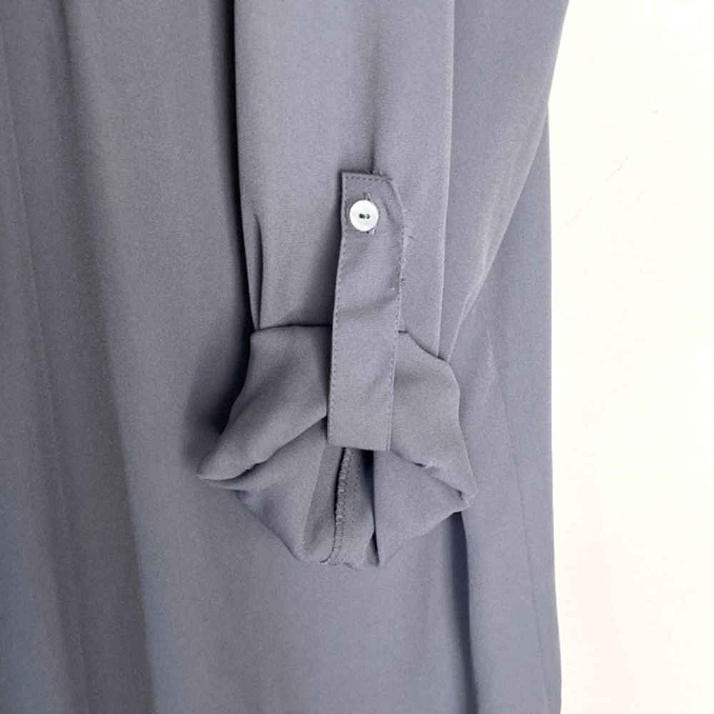 Black Rainn Grey Blouse - Picture 5 of 6